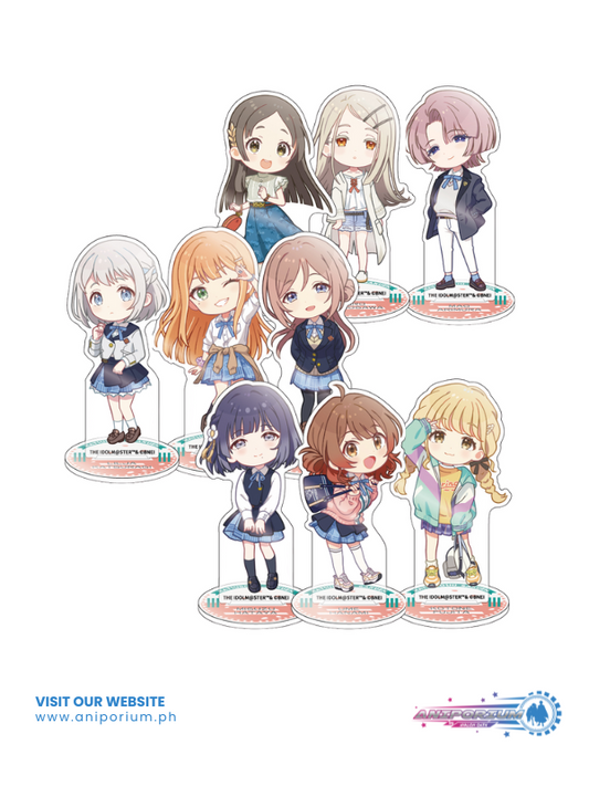 "Gakuen Idolmaster" Chibi Chara Acrylic Stand Hanami Ume