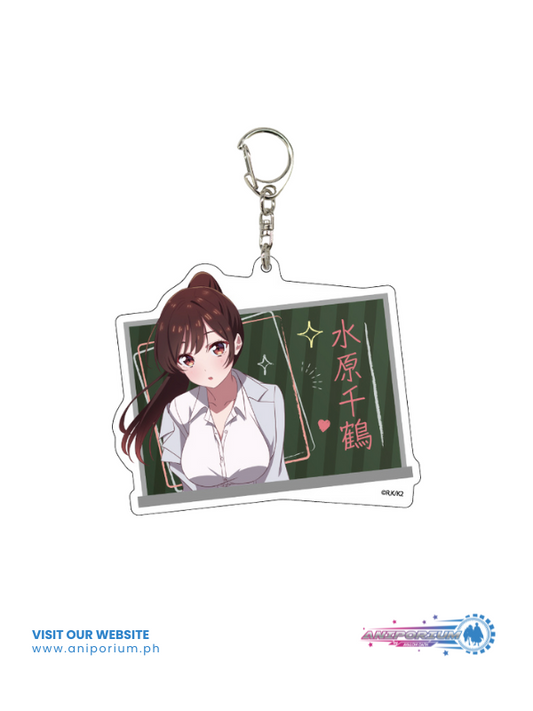 Deka Acrylic Key Chain "Rent-A-Girlfriend" (Original Illustration)