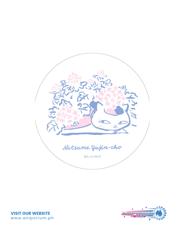 "Natsume Yujincho" Nyanko-sensei Dolomite Coaster Hydrangea