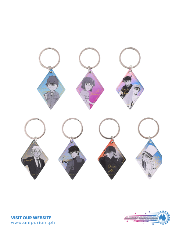 "Detective Conan" Trading Metallic Acrylic Key Chain Vol. 3