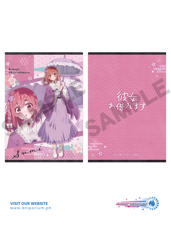 "Rent-A-Girlfriend" Japanese Style Lolita Single Clear File Folder