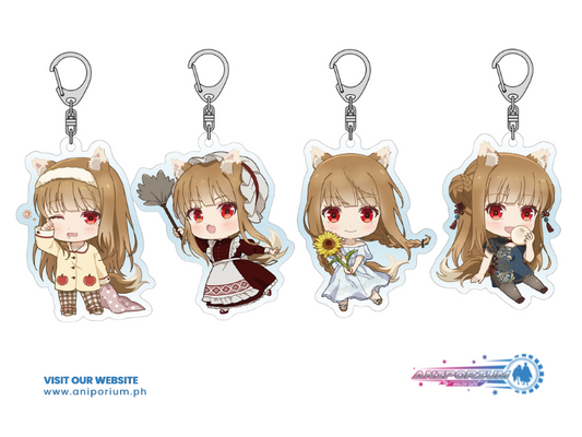 "Spice and Wolf: merchant meets the wise wolf" Acrylic Key Chain