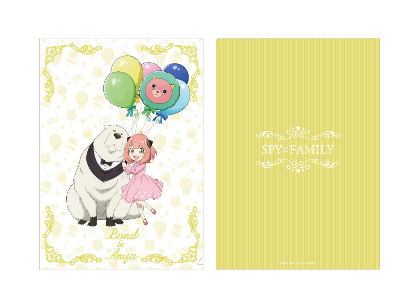 "SPY x FAMILY" Clear File Folders