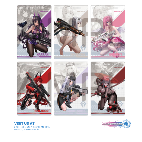 "Goddess of Victory: Nikke" Gun Girl Metal Card Collection Vol. 2