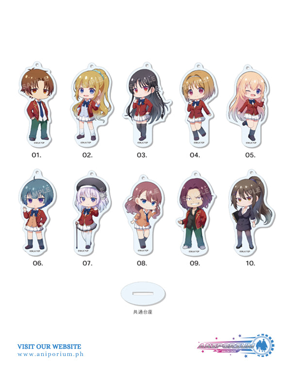 "Classroom of the Elite" Marutto Stand Key Chain 01 Vol. 1