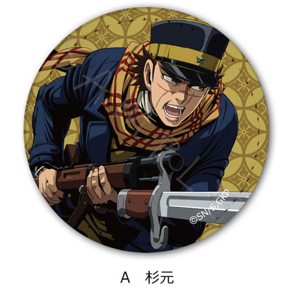 Golden Kamuy" Leather Badge