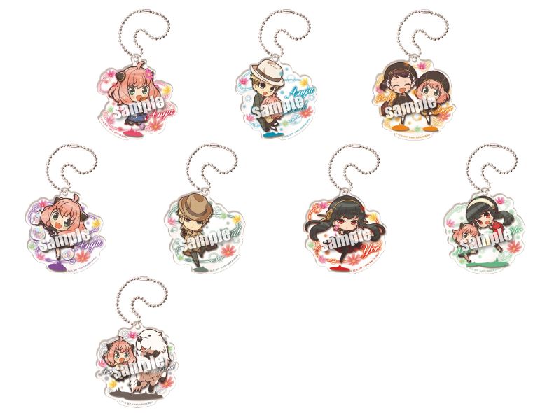 Pyon Colle "SPY x FAMILY" Opening Acrylic Key Chain