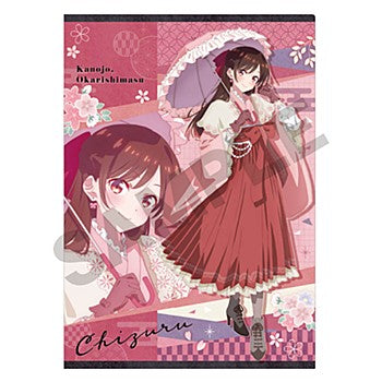 "Rent-A-Girlfriend" Single Clear File Mizuhara Chizuru Japanese Style Lolita
