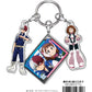 "My Hero Academia" 3 Charm Key Chains