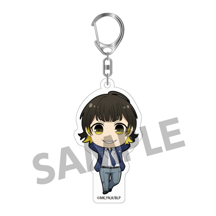 Blue Lock" Acrylic Key Chain Deformed Suit Ver.