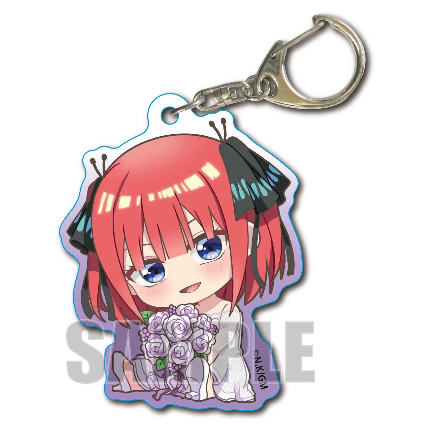 "The Quintessential Quintuplets Movie" GyuGyutto Acrylic Key Chain