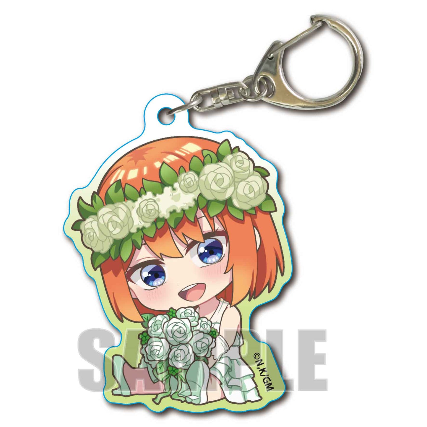 "The Quintessential Quintuplets Movie" GyuGyutto Acrylic Key Chain