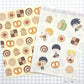 "Mob Psycho 100 III" Fuwaponi Series Clear File 2 Set