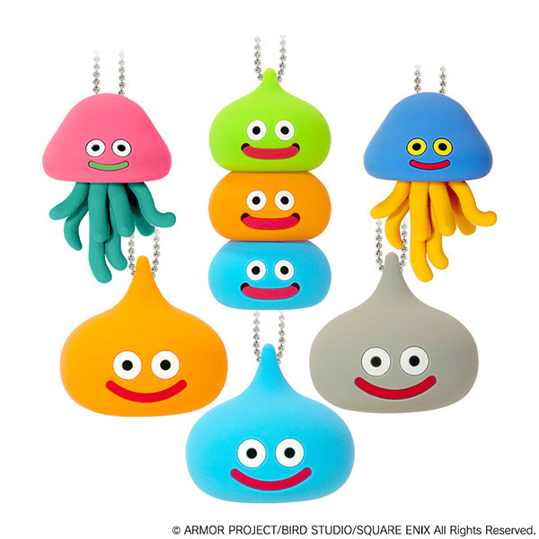 Dragon Quest" 3D Silicone Monster Key Chain