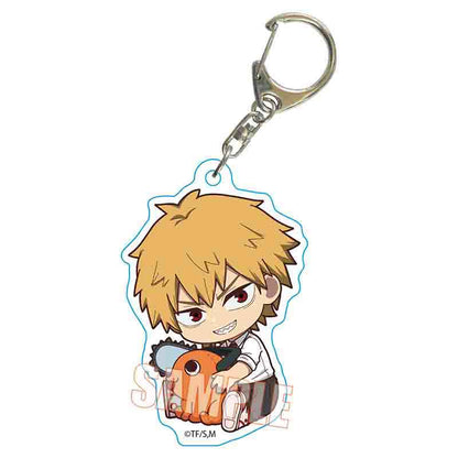 GyuGyutto Acrylic Key Chain "Chainsaw Man"