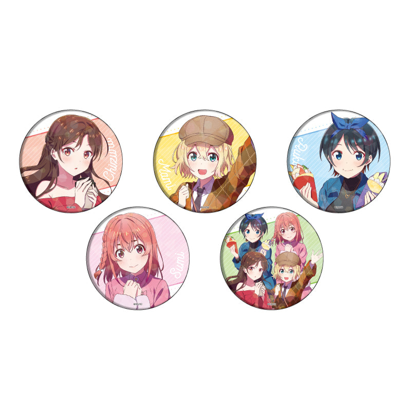 Hologram Can Badge (65mm) "Rent-A-Girlfriend" 01 Akihabara Date Ver. (Original Illustration)