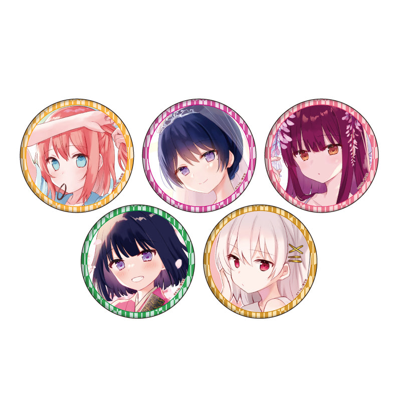 Can Badge "A Drift Girl and a Noble Moon" 01 Official Illustration