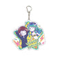 Deka Acrylic Key Chain "Urusei Yatsura" 01 Ataru & Lum (Candy Art Illustration)