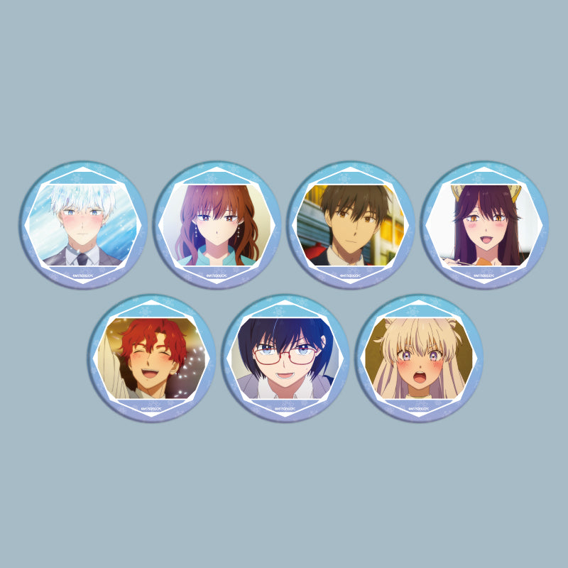 Can Badge "The Ice Guy and His Cool Female Colleague" 02 Scenes Illustration