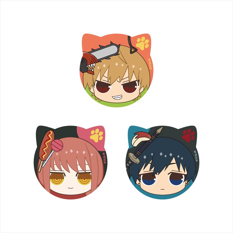 Chainsaw Man" Kemomimi Can Badge