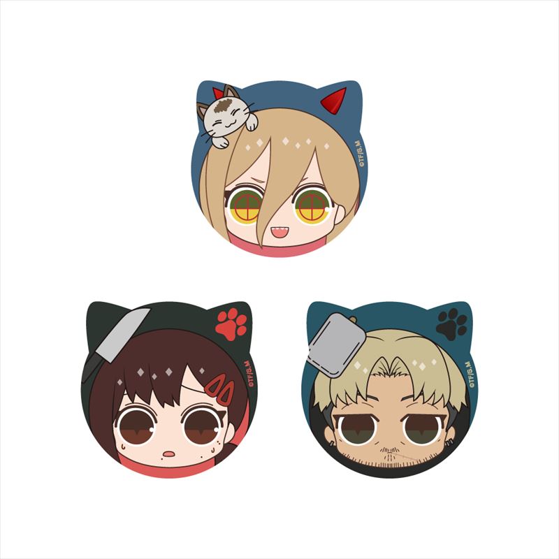 Chainsaw Man" Kemomimi Can Badge