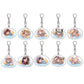 Acrylic Key Chain "GIRLS und PANZER" 04 Suya-character Illustration