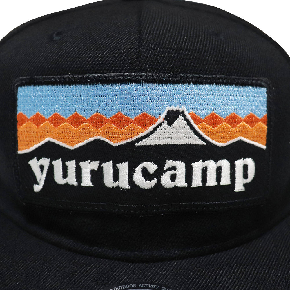 "Yurucamp" Cap Mount Fuji Logo