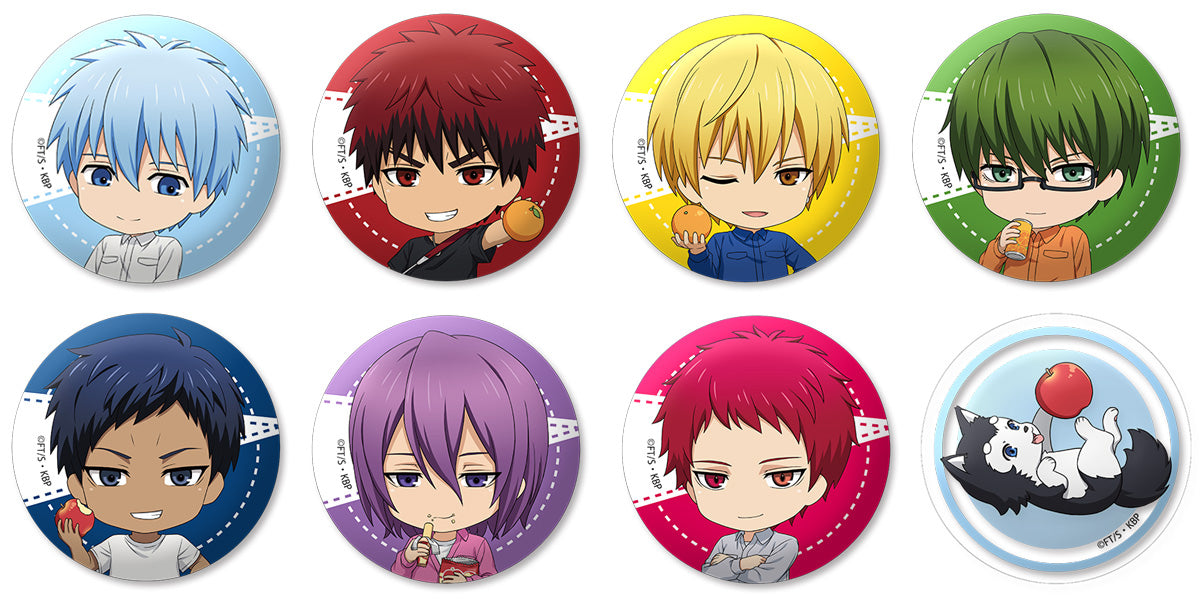 Kuroko's Basketball" Nendo Plus Trading A4 Can Badge