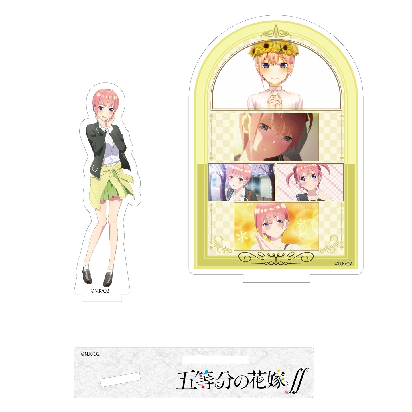 "The Quintessential Quintuplets Season 2" Acrylic Mascot with Scenes