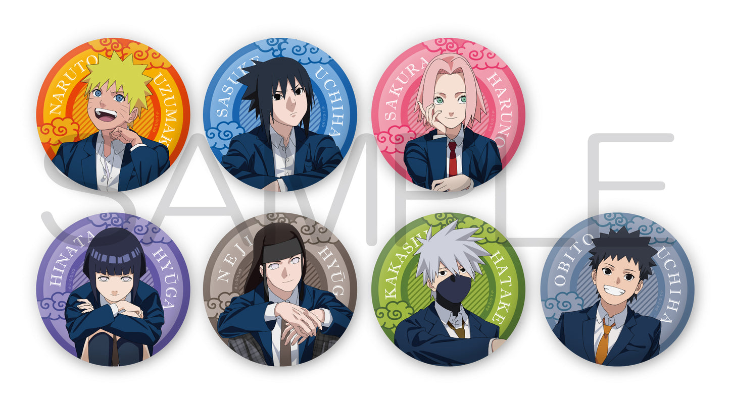 "NARUTO -Shippuden-" Kirakira Can Badge Collection Seishun Ver.