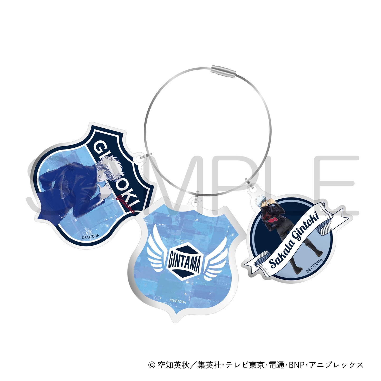 Gintama" Acrylic Key Chain Riders II Ver.