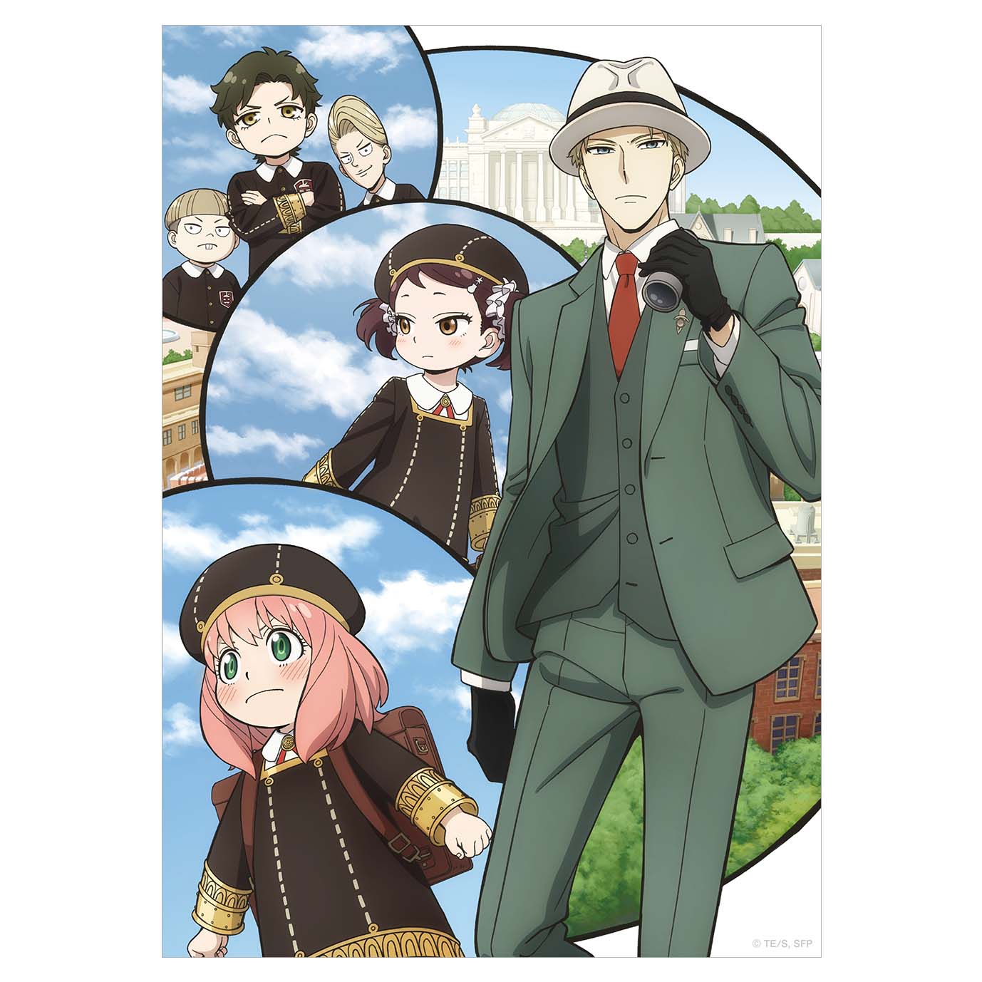 "SPY x FAMILY" Cloth Poster MISSION