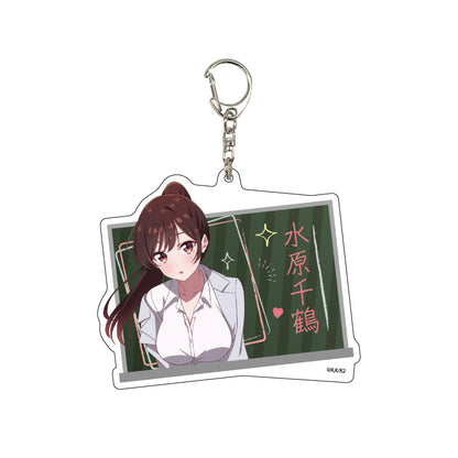 Deka Acrylic Key Chain "Rent-A-Girlfriend" (Original Illustration)