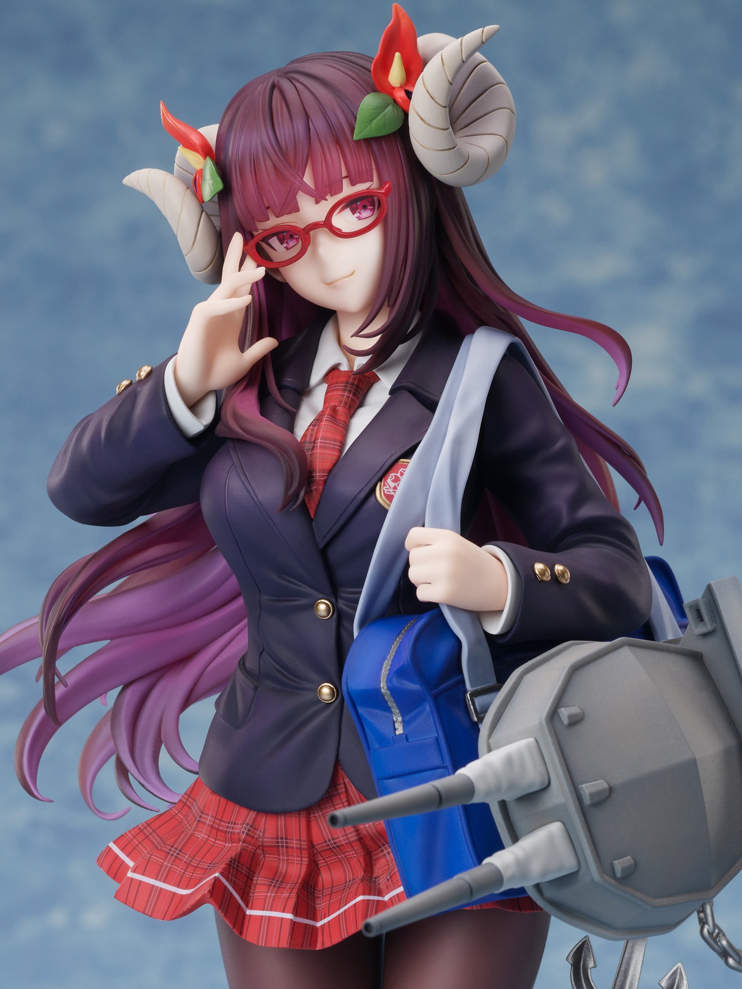 Azur Lane" Suruga Straightfaced Model Student Ver. 1/7 Scale Figure