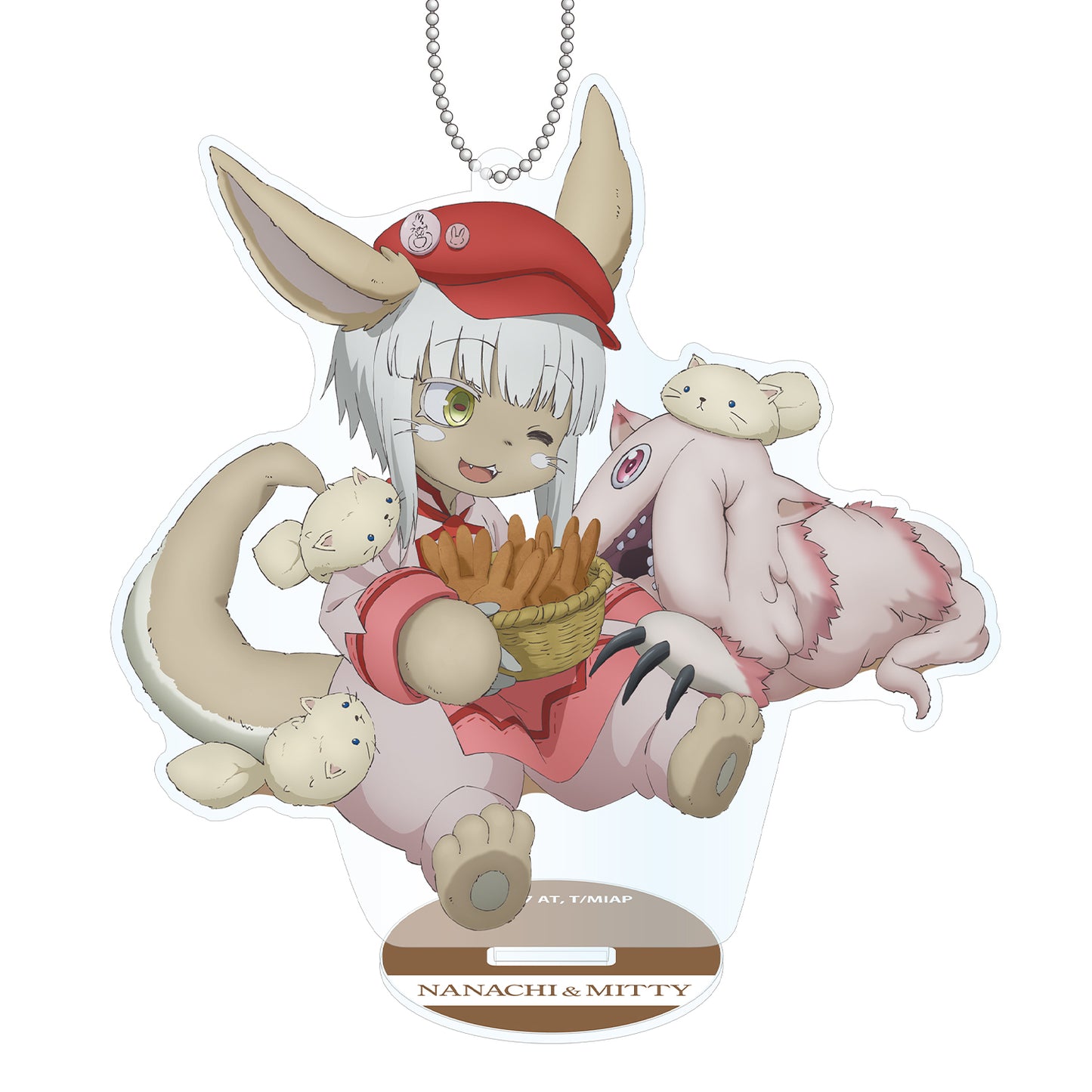 "Made in Abyss" Original Illustration Lepus Nanachi Acrylic Stand Key Chain