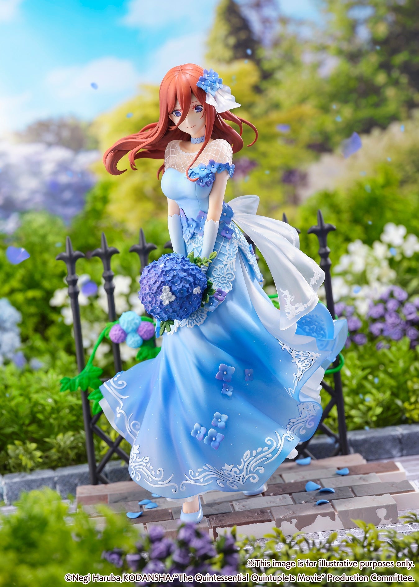 Miku Nakano -Floral Dress Ver.- (SHIBUYA SCRAMBLE FIGURE) (Good Smile Company Official)