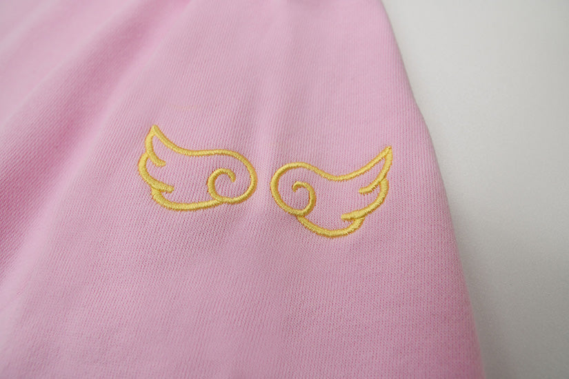 Cardcaptor Sakura: Clow Card Embroidered Hoodie Sealing Key (Pink) (Good Smile Company Official)