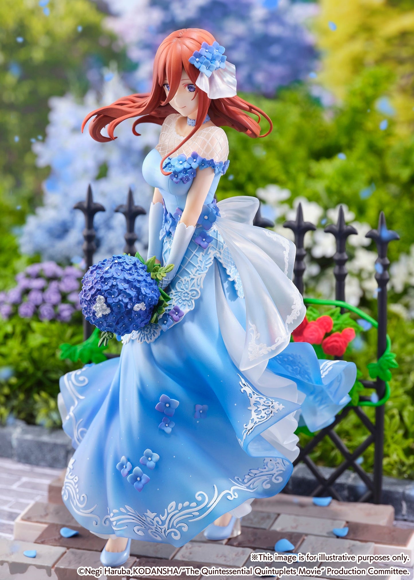 Miku Nakano -Floral Dress Ver.- (SHIBUYA SCRAMBLE FIGURE) (Good Smile Company Official)