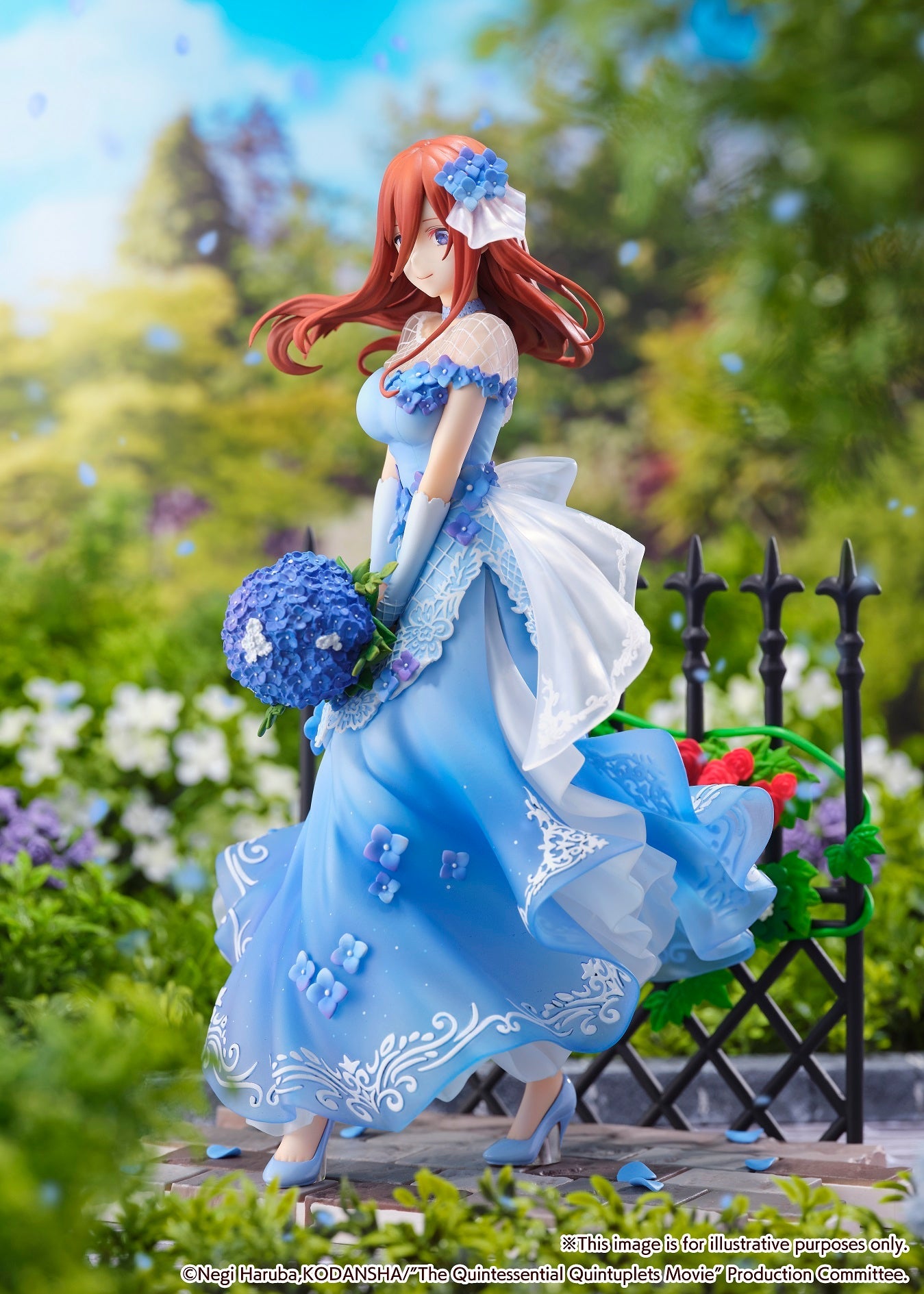 Miku Nakano -Floral Dress Ver.- (SHIBUYA SCRAMBLE FIGURE) (Good Smile Company Official)