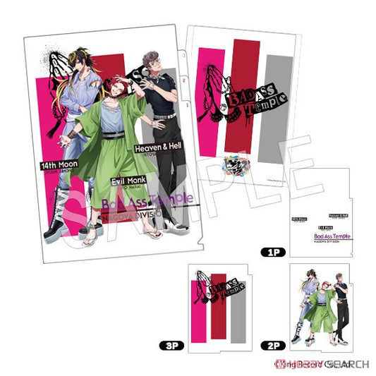Hypnosis Mic -Division Rap Battle- 3 Pocket Clear File Bad Ass Temple