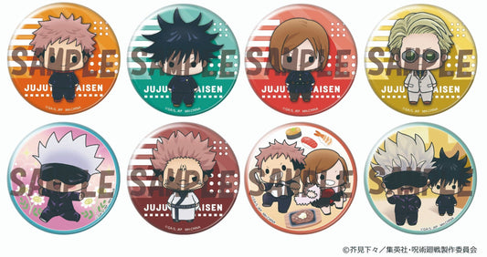 Can Badge Collection "Jujutsu Kaisen" Chokorin Mascot Ver. Variety Anime Goods Megahouse 