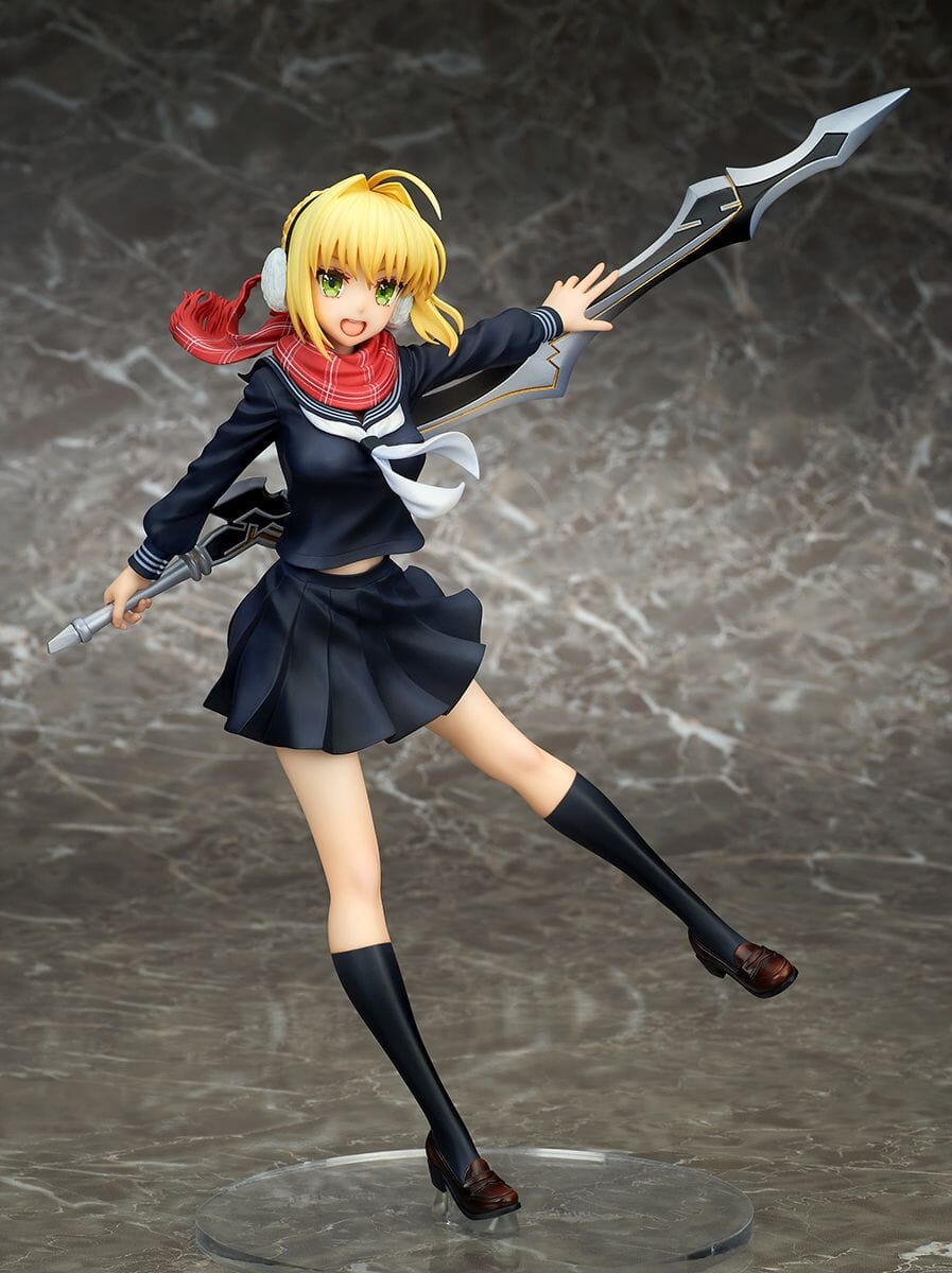 Fate/EXTELLA LINK" Nero Claudius Winter Roma Costume Scale Figure quesQ 