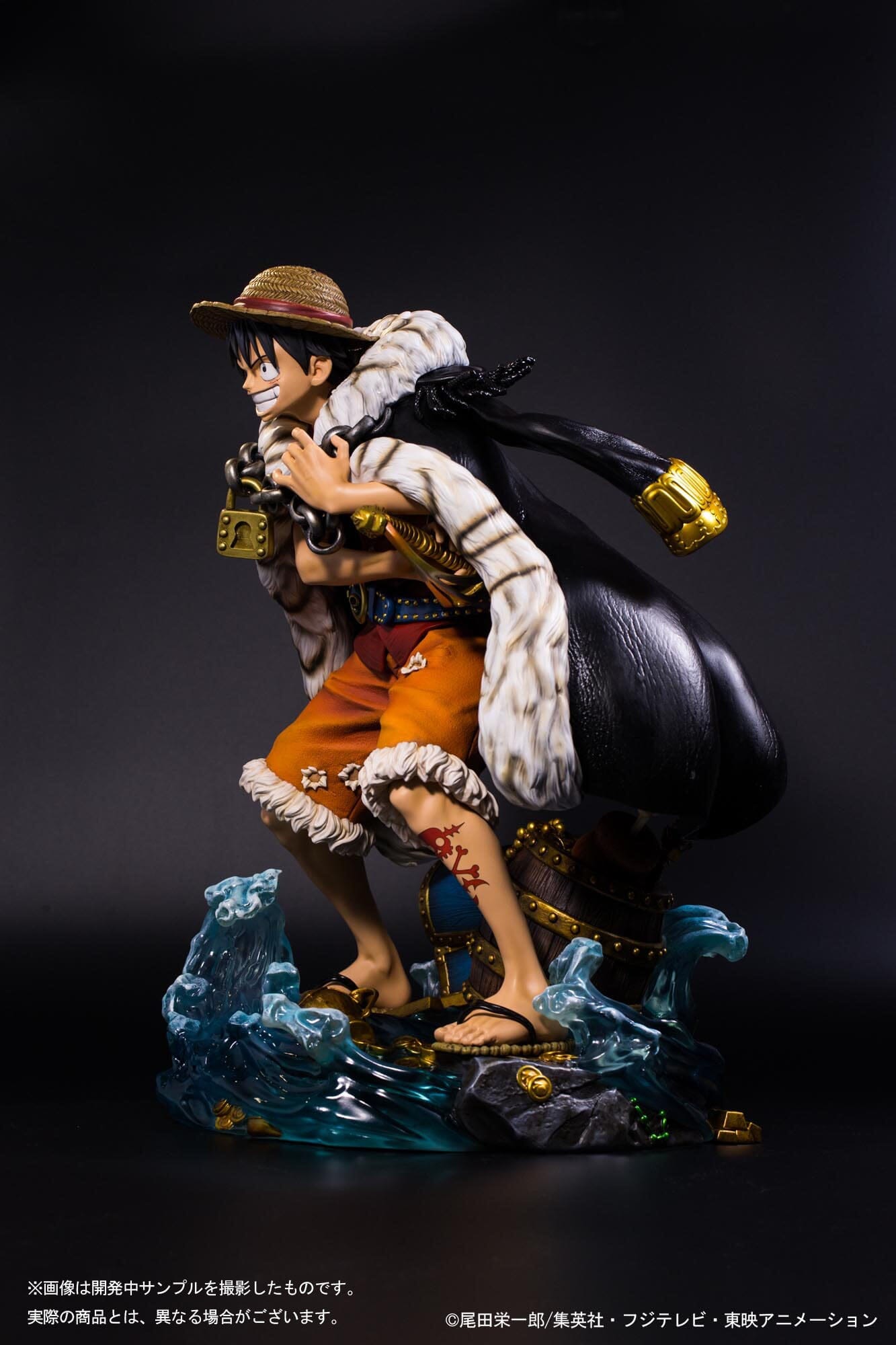 "One Piece" Log Collection Large Statue Series Monkey D. Luffy Scale Figure Unique Art Studio 