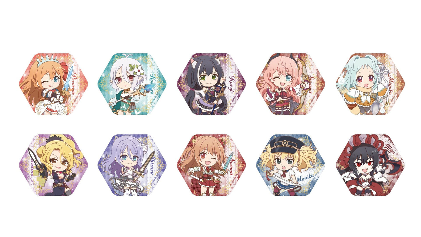 "Princess Connect! Re:Dive" Hologram Can Badge Collection Vol. 1 Collectibles REVOLVE 