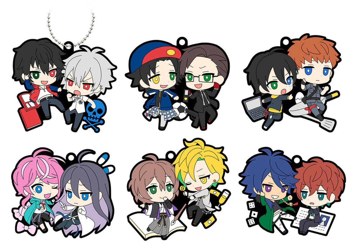 Rubber Mascot BuddyColle "Hypnosismic -Division Rap Battle-" VS Ver. Variety Anime Goods Megahouse 