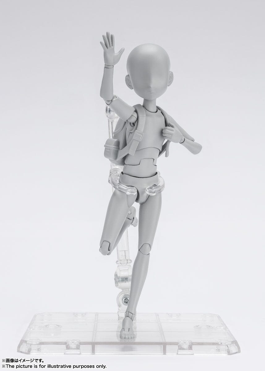 S.H.Figuarts Body-kun -Ken Sugimori- Edition DX Set (Gray Color Ver.) Scale Figure Bandai 