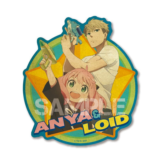 "SPY x FAMILY" Travel Sticker 5 Anya & Loid Variety Anime Goods Ensky 