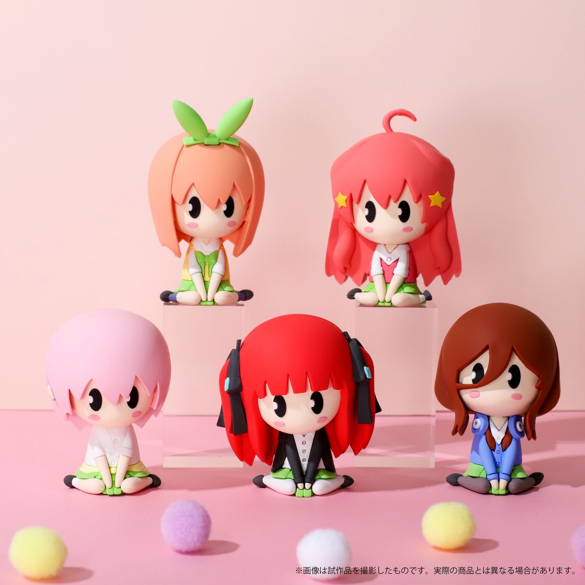 "The Quintessential Quintuplets Season 2" Rubber Mascot Ichika Scale Figure Movic 