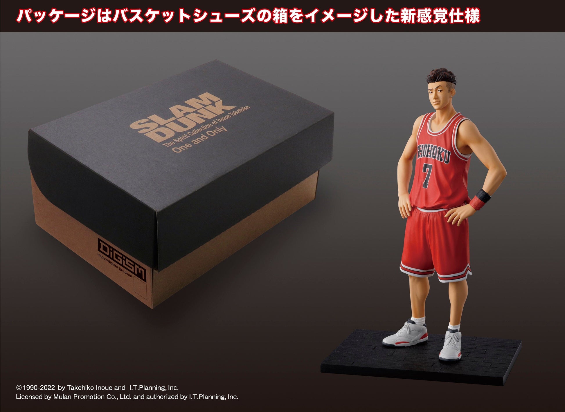 The Spirit Collection of Inoue Takehiko One and Only "Slam Dunk" Miyagi Ryota Scale Figure MIC 
